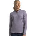 FootJoy Women's Printed Quarter-Zip Midlayer | Dusty Peach