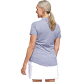 Adidas Ottoman Short Sleeve Women's Polo Shirt Collegiate Navy - side view