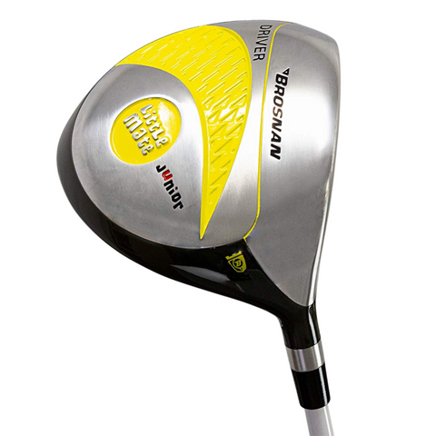 The Brosnan Little Mate S7 Junior Golf Package Set in yellow (medium) is perfect for kids or junior golf sets, featuring the trusted Brosnan brand and eye-catching design.