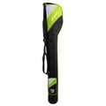 Brosnan Pencil Lite Carry Bag in Black/Lime/White, front view