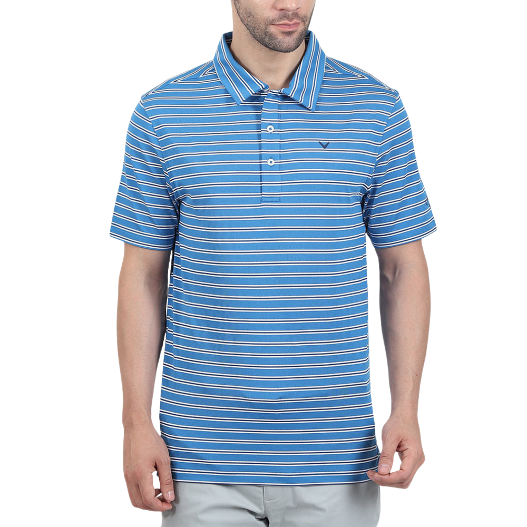 Callaway Adelaide Stripe Men's Polo NZ's Trusted Golf Gear Store