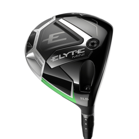 Callaway Elyte Mini Driver sole and Callaway COG System showing