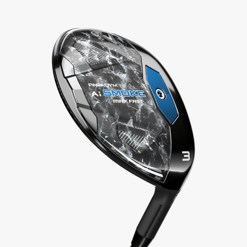 NIce image of the Callaway Paradym Ai Smoke Max Fast Fairway sole