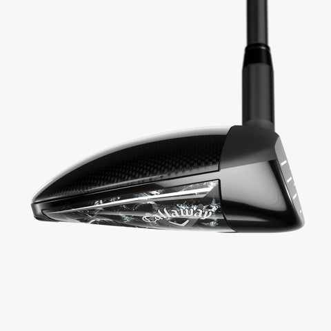 Toe view of the Callaway Paradym Ai Smoke Max Fast Fairway