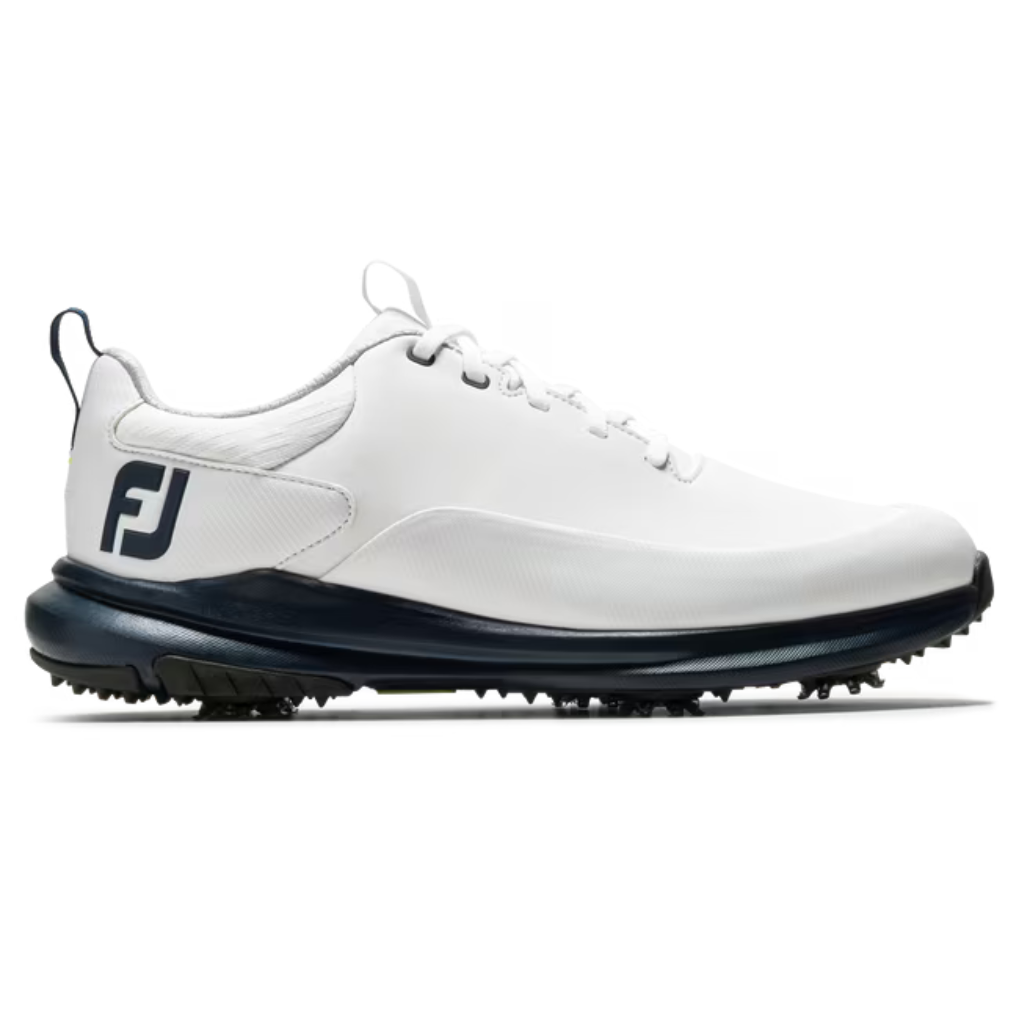 FootJoy Tour Rival Golf Shoes White/Navy | All-Day Comfort & Grip
