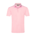 FootJoy Tonal Dot Lisle Men's Polo Light Pink – front view