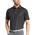 FootJoy Tonal Dot Print Lisle Men's Polo | Black