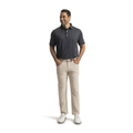 FootJoy Wingtip Floral Lisle Men's Polo | Black/White