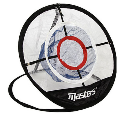 View of Masters Pop Up chipping net ready to be chipped into