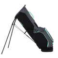 PING HooferLite 264 Stand Golf Bag | Iron/Black/Aqua, left-side view