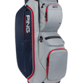 PING Traverse 244 Cart Golf Bag | Lunar/Navy/Cherry, product view
