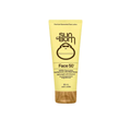 Sun Bum Face SPF 50+ Lotion (88ml) by Sun Bum is a yellow, fragrance-free, lightweight sunscreen with a brown flip-cap, water-resistant, enriched with vitamin E, and offers broad spectrum sun protection for your face.