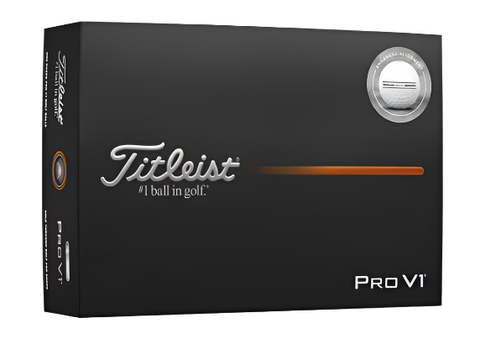 Titleist Pro v1 Enhanced Alignment Dozen Box