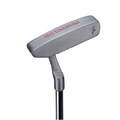 U.S. Kids First Club Putter in Pink, top view showing the alignment line and First Club branding
