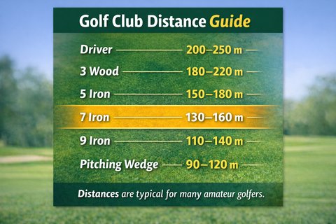 Golf Club Distance Guide 