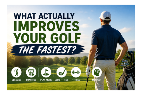 What actually improves your golf the fastest.  Showing some of the elements that actually help you improve your game