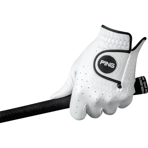 Two white FootJoy golf gloves with black accents are displayed next to their packaging, which reads FJ FLX and highlights it as a value pack of two gloves.