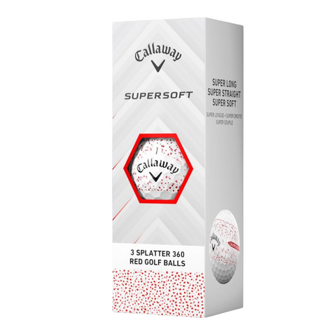 Callaway Supersoft Splatter Golf Ball 25