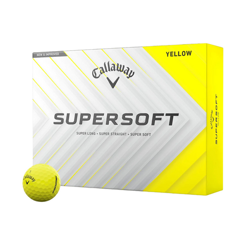 Callaway Supersoft Matte Colour Golf Balls 25