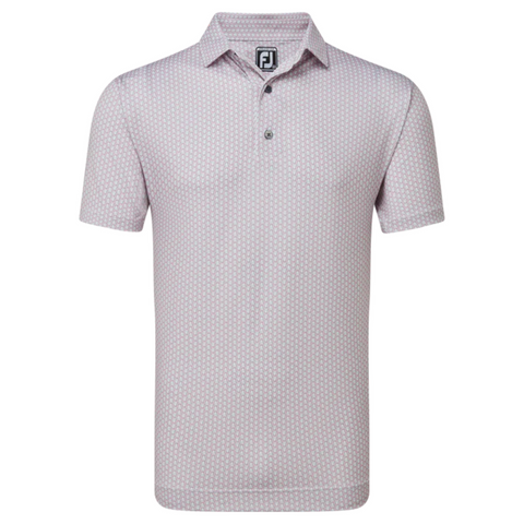 FootJoy Scallop Shell Foulard Lisle Mens Polo