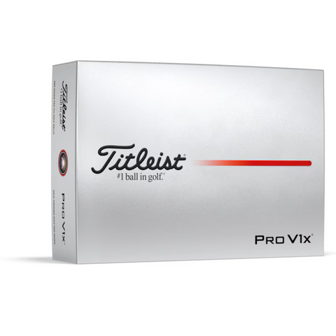 Titleist 2025 Pro V1x Golf Balls | High Numbers