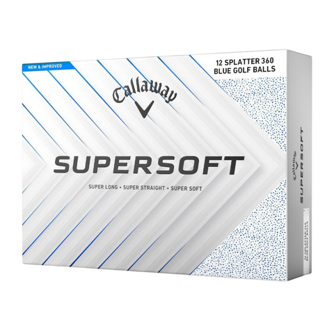 Callaway Supersoft Splatter Golf Ball 25