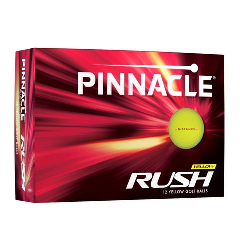 Pinnacle Rush Yellow Golf Balls