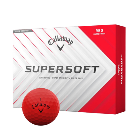 Callaway Supersoft Matte Colour Golf Balls 25