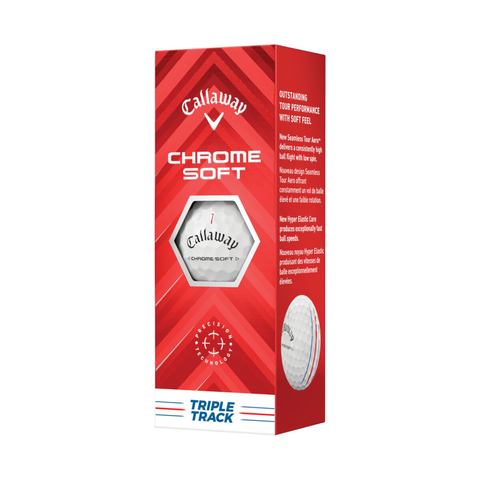 Callaway Chrome Soft Holiday Double Dozen Triple Track Golf Balls