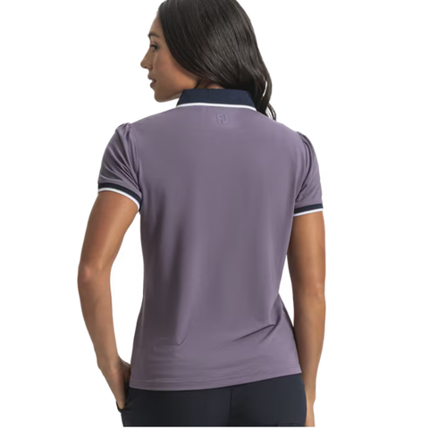 FootJoy Women's Cap Sleeve Polo | Dusty Violet
