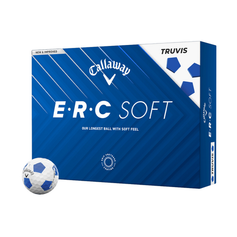 Callaway E•R•C Soft Truvis Blue Golf Balls 2025