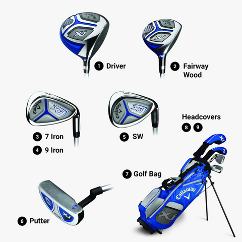 Callaway Junior XJ Level 2 6-Piece Golf Set