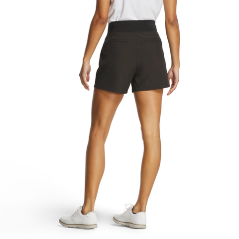 FootJoy Women's Stretch Woven Golf Shorts | Black