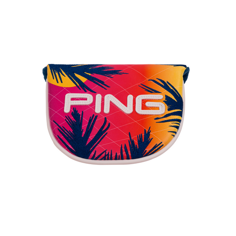 PING 2025 Hawaii Collection Electric Sunset Mallet Putter Headcover