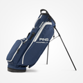PING Hoofer Lite 231 stand bag - Heather Navy and Platinum - right side