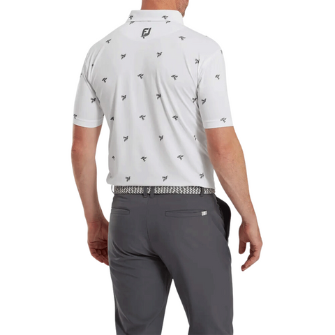 FootJoy Thistle Print Lisle Men's Polo