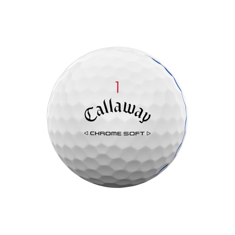 Callaway Chrome Soft Holiday Double Dozen Triple Track Golf Balls