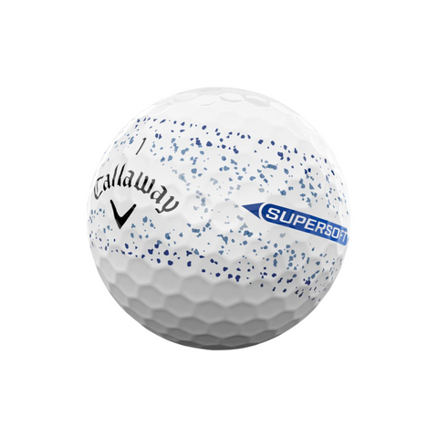 Callaway Supersoft Splatter Golf Ball 25