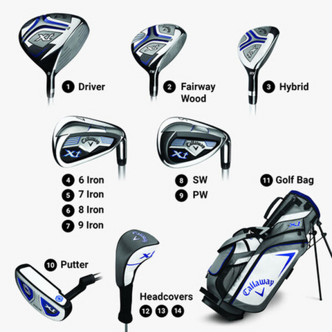 Callaway Junior XT 10-Piece Golf Set