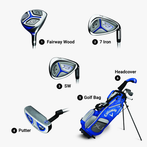 Callaway Junior XJ Level 1 4-Piece Golf Set