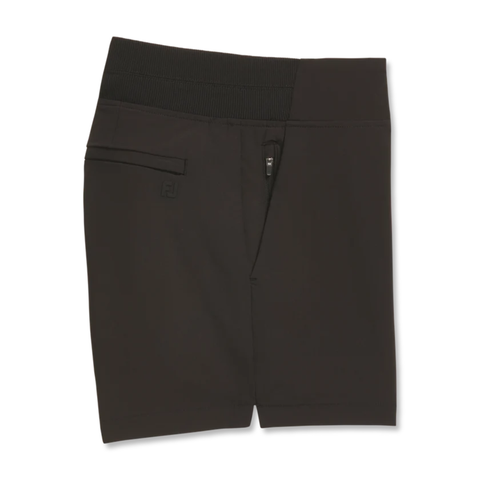 FootJoy Women's Stretch Woven Golf Shorts | Black