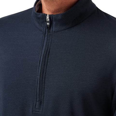 TravisMathew The Heater Quarter Zip Men's Long Sleeve Polo