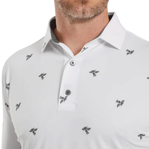 FootJoy Thistle Print Lisle Men's Polo