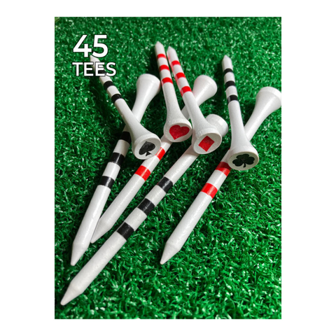 PrideSports Special Edition Wood Golf Tees