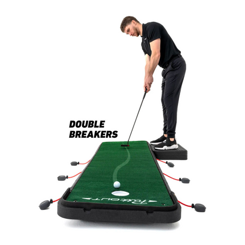 PuttOUT AirBreak Adjustable Putting Mat