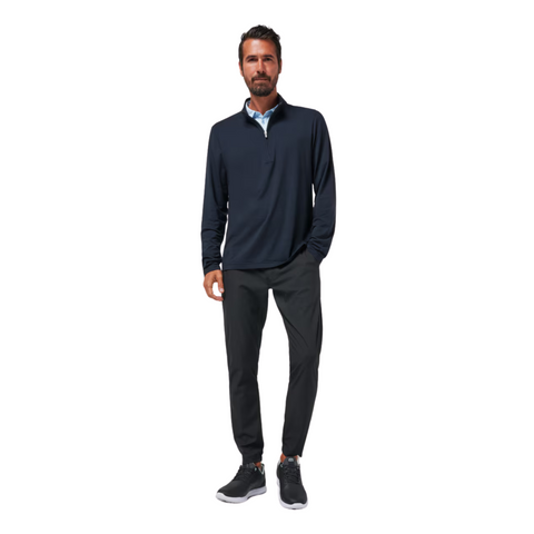 TravisMathew The Heater Quarter Zip Men's Long Sleeve Polo