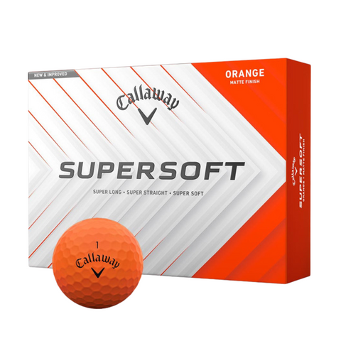 Callaway Supersoft Matte Colour Golf Balls 25