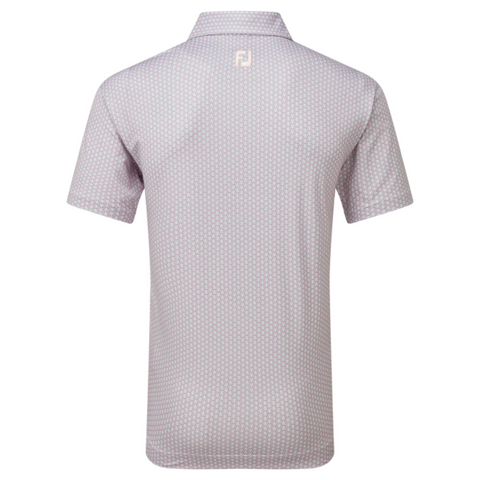 FootJoy Scallop Shell Foulard Lisle Mens Polo