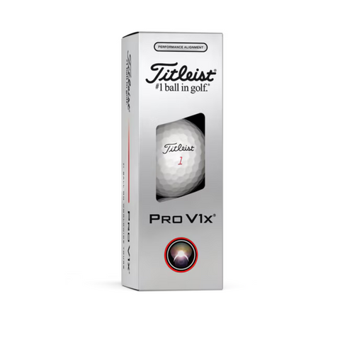 Titleist 2025 Pro V1x Performance Alignment Golf Balls