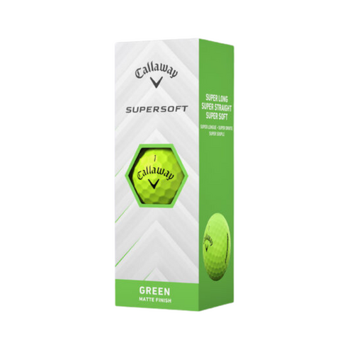 Callaway Supersoft Matte Colour Golf Balls 25